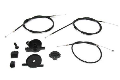Gaszug komplett teilig für - gaszug, 3-teilig